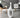 Finesse Decor Trombone Vase - Small White 