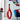 Finesse Decor Trombone Vase - Large Red 