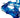 Finesse Decor Breaker Wave 21" Tall Sculpture - Ocean Blue 