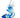 Finesse Decor Breaker Wave 21" Tall Sculpture - Ocean Blue 