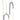 Finesse Decor LED Five Clips Chandelier Chrome