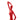 Finesse Decor The Diana Sculpture - Large, Red 