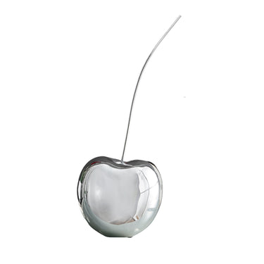 Finesse Decor Medium Chrome Cherry Sculpture 22" Tall