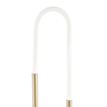 Finesse Decor LED Single Clip Table Lamp Sandy Gold