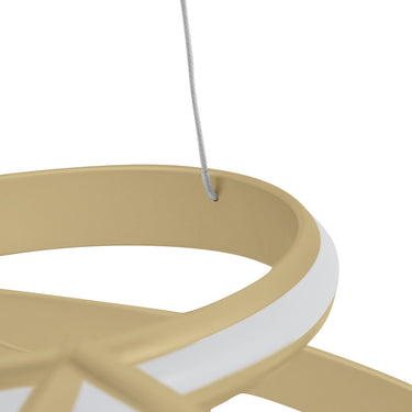 Finesse Decor Oslo LED Adjustable Chandelier Gold