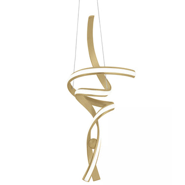 Finesse Decor Hamburg LED Chandelier Sandy Gold