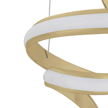 Finesse Decor Hamburg LED Chandelier Sandy Gold