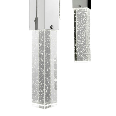 Finesse Decor Rectangular Crystal Chandelier 9 Light