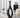 Finesse Decor Trombone Vase - Large Black 