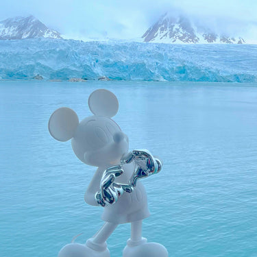 Mickey With Love by Kelly Hoppen by Leblon Delienne, White & Silver colorway, 30 cm – image 3