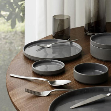 Pilar Stoneware Plates Set Of 4 Blomus 63715 4