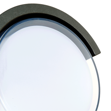 Abra Lighting Geo Round Outdoor Wall Fixtures