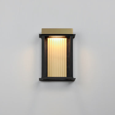 Maxim Lighting Rincon Small LED Outdoor Sconce Black/Gold