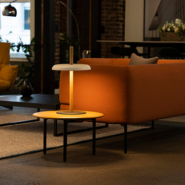 Portable Rechargeable LED Table Lamp with Adjustable Height by Pablo Designs - image 6