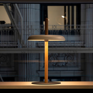 Portable Rechargeable LED Table Lamp with Adjustable Height by Pablo Designs - image 2