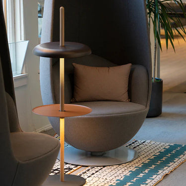 Nivel Cordless Floor Lamp Module + Tray for Modern Spaces by Pablo Designs - image 6