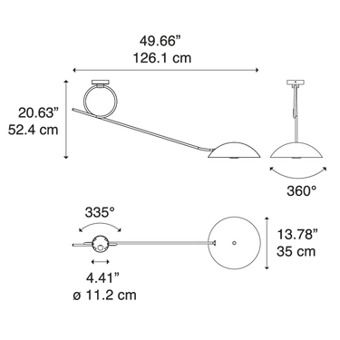 Diesel Living Spring Ceiling Light
