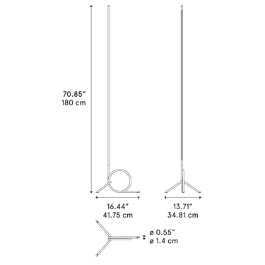 Diesel Living Spring Floor Lamp