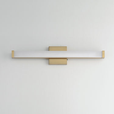 Maxim Lighting Spec 24" LED Bath Vanity 5CCT Natural Aged Brass