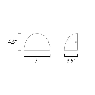 Maxim Lighting Pathfinder LED Outdoor Wall Sconce Architectural Bronze