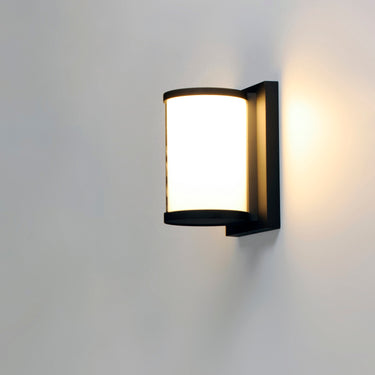 Maxim Lighting Barrel Small LED Outdoor Wall Sconce Black