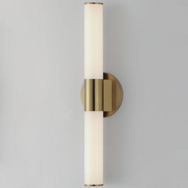 Maxim Lighting Tubo 24" LED Bath Vanity Natural Aged Brass