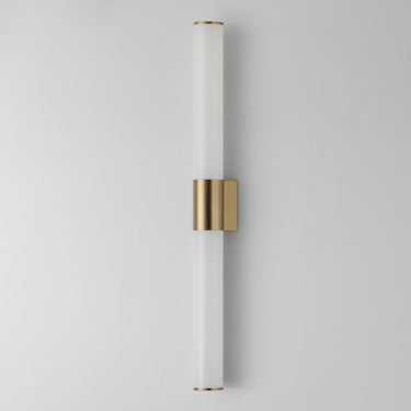 Maxim Lighting Tubo 30" LED Bath Vanity Natural Aged Brass