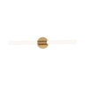 Maxim Lighting Tubi 30" 5CCT LED Bath Bar Natural Aged Brass