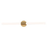 Maxim Lighting Tubi 36" 5CCT LED Bath Bar Natural Aged Brass