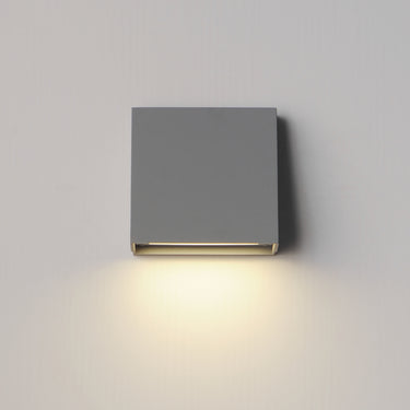 Maxim Lighting Pathfinder LED Outdoor Wall Sconce 5CCT Silver