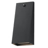 Maxim Lighting Pathfinder Tall LED Wall Sconce w Photocell 5CCT Black