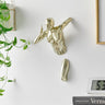 Finesse Decor Gold Wall Runner 13" Woman Sculpture