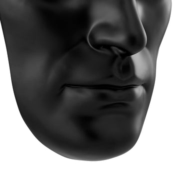 Finesse Decor Sumerian Masculine Face Matte Black