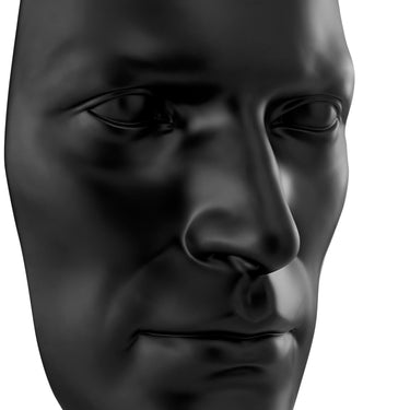 Finesse Decor Sumerian Masculine Face Matte Black