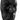 Finesse Decor Sumerian Masculine Face - Matte Black 
