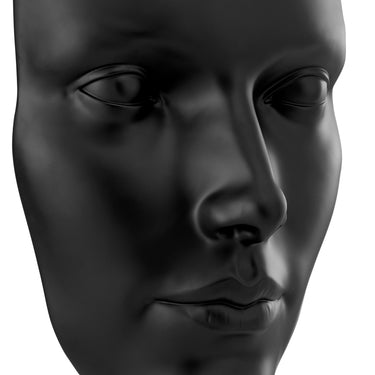 Finesse Decor Sumerian Feminine Face Matte Black