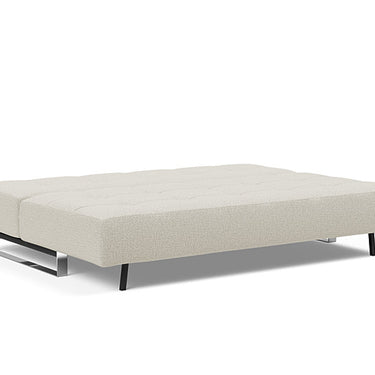 Queen-size Supremax D.E.L. sofa bed by Innovation Living with durable 527 Mixed Dance Natural polyester fabric 