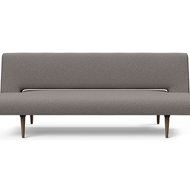 Innovation Living Unfurl Sleeper Sofa converting from sofa to bed in a small living room