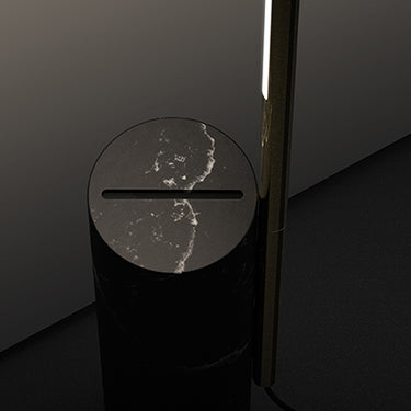 T.O. Marble LED Floor Lamp with Rotating Arm by Pablo Designs - image 3
