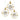 Finesse Decor Hollywood Circle 3 Light Pendant - Gold 