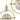 Finesse Decor Hollywood Circle 3 Light Pendant - Gold 