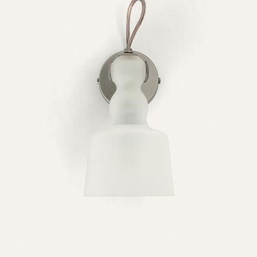 Acquaparete Murano Glass Wall Light, Sanded Glass — Produzione Privata, view 4