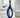Finesse Decor Trombone Vase - Small Navy Blue 