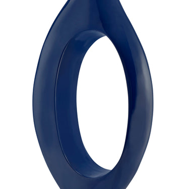 Finesse Decor Trombone Vase Small Navy Blue