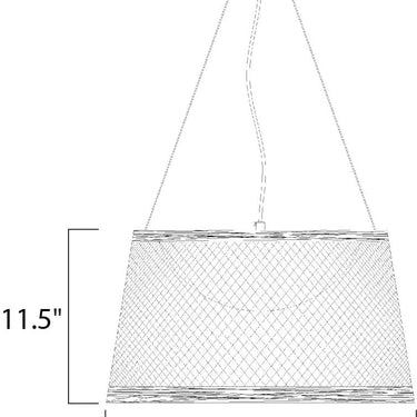 Maxim Lighting Bahama LED Pendant Natural