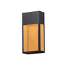 Maxim Lighting Lattice 16" LED Outdoor Sconce Dark Sky Black