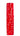 Finesse Decor Textured Honeycomb Vase - Red, 52" 