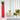 Finesse Decor Textured Honeycomb Vase - Red, 52" 
