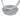 Finesse Decor Amsterdam LED Dimmable 63" Floor Lamp - Silver 
