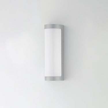 Maxim Lighting Halfpipe 15" LED Outdoor Sconce 5CCT Brushed Aluminum